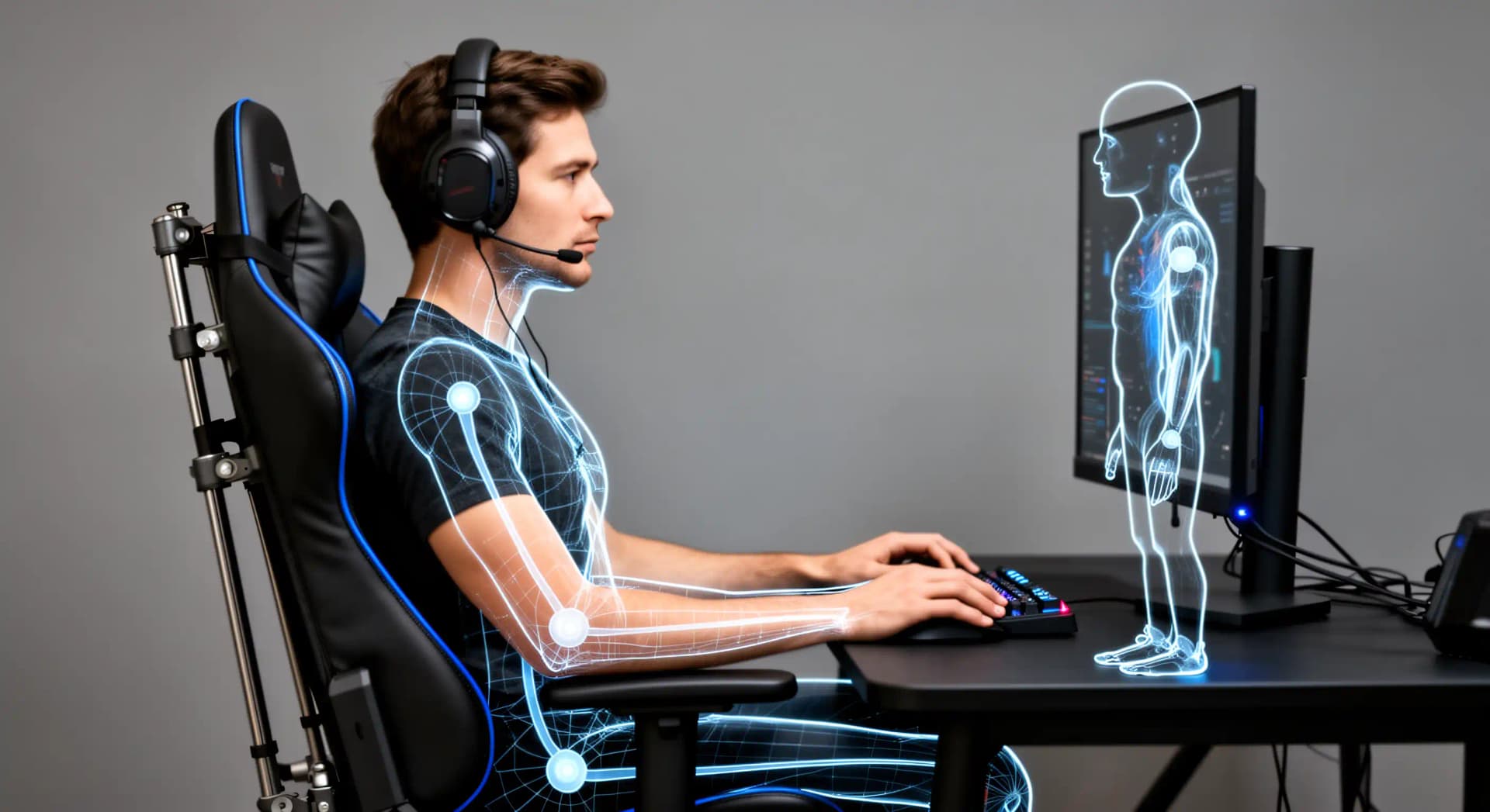 Ergonomie gaming : posture, bureau et santé des joueurs