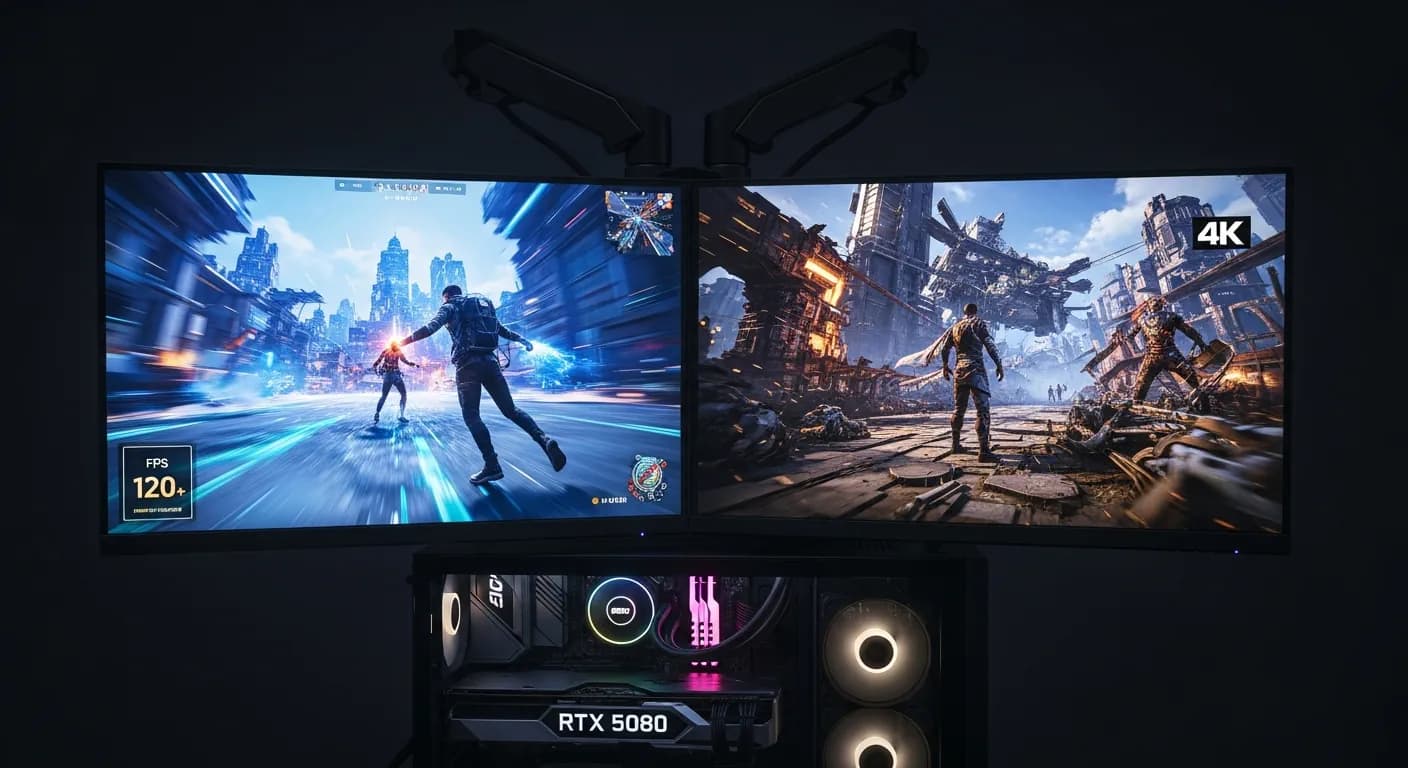 Moniteur gaming 1440p vs 4K en 2026 : lequel choisir ?
