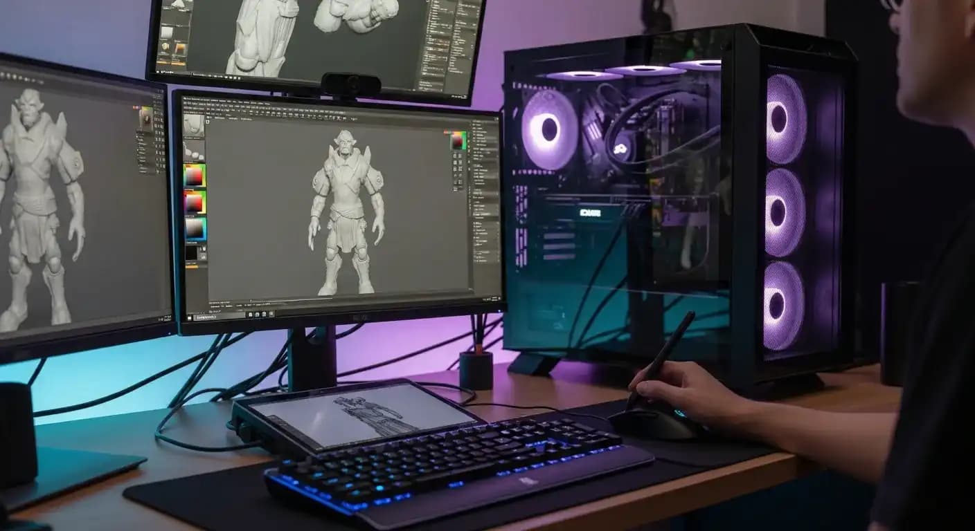 ZBrush 2026 : débuter la sculpture numérique de personnages