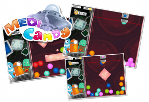 Captures d'écran du jeu flash Medi Candy sur Prizee