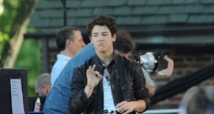 Le chanteur Nick Jonas