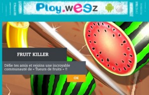 Les jeux mobiles de m.Playweez en téléchargement égayent les mobiles