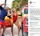 Film-Alerte à Malibu : Dwayne Johnson dévoile des photos en ligne