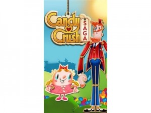 Chasse aux confiseries à la télévision © All rights reserved application Candy Crush Saga sous iOS