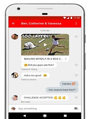 Application mobile YouTube, un systeme de messagerie a ete ajoute par Google