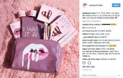 Kylie Jenner, la star americaine a lance une collection de maquillage