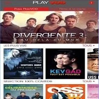 Appli PlayVOD, voir des comedies en VOD ou une comedie en streaming