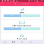 Plus d’une application mobile a été développée pour la révision des collégiens