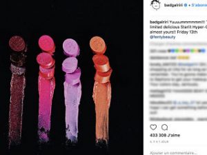 Rihanna a lance sa collection de maquillage Galaxy de la marque Fenty Beauty
