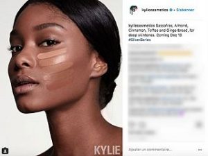 Kylie Jenner et cosmetiques, les collections Silver Series de la styliste