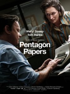 Pentagon Papers, film dramatique de Steven Spielberg avec Tom Hanks au cinema