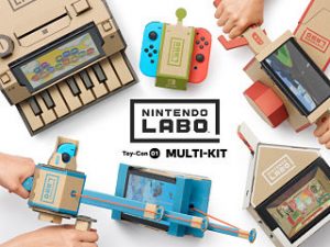 Jeux video, le jeu Nintendo Labo parmi les sorties videoludiques sur consoles