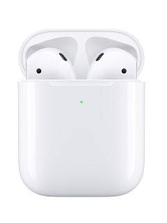 Apple Airpods, ecouteurs sans fil avec puce H1 et compatible Siri