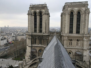 Cathedrale Notre Dame de Paris, monument parisien connu dans la litterature et le cinema