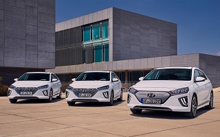 Hyundai Ioniq, puissance electrique de la version 2020 avec une nouvelle batterie