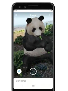 Recherches animalieres sur Google, affichage en 3D et AR des animaux sur smartphones