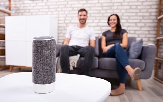 Technologie a la maison, l enceinte connectee de type Amazon Echo ou Google Home seduit le public