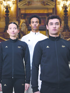 Opera de paris x Coq sportif, la marque francaise est l equipementier du Ballet et de l Ecole de danse