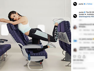 Puma et Selena Gomez, une collection athloisir concue par la chanteuse americaine et la marque sportive