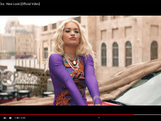 New Look, Rita Ora devoile le clip de la chanson issue de l album Phoenix