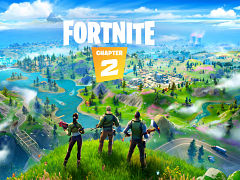 Jeu video Fortnite d Epic Games, le chapitre 2 dispose de mises a jour