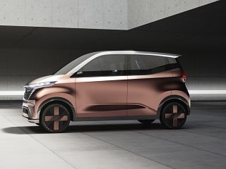 Nissan IMk, une micro citadine 100 electrique du constructeur japonais