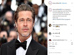 Brioni : Brad Pitt, la star de Troie, ambassadeur de la marque italienne