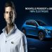 Novak Djokovic est le nouveau représentant de Peugeot