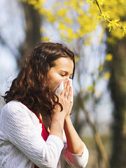 Covid 19 : allergie au pollen, asthme et essoufflement a surveiller 