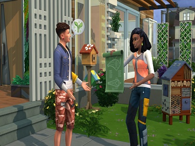 « Les Sims 4: Écologie » © Courtesy of Electronic Arts/The Sims 4