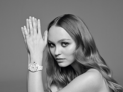 Lily-Rose Depp, l’égérie de la marque de luxe Chanel © CHANEL Horlogerie