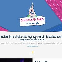Disneyland Paris, le parc francilien lance un site internet pour des activites