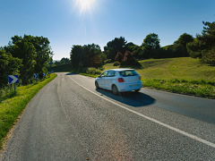 Voiture, chute du trafic automobile liee au confinement en France