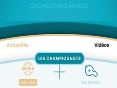 Suivez le foot sur ClicnScores Maroc