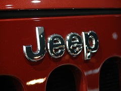 La calandre d’un modèle de Jeep