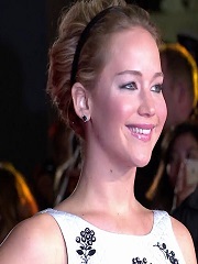 L’actrice Jennifer Lawrence 