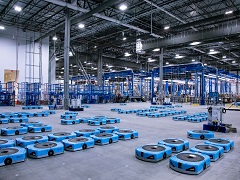 Les robots bleus d’Amazon