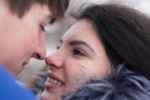 Un couple amoureux