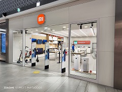 Un magasin Xiaomi ouvert