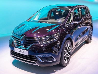 Un Renault Espace lors d’une exposition