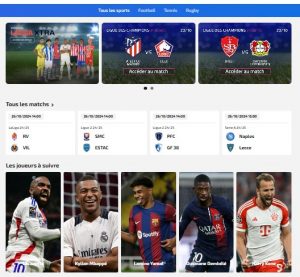 Les contenus de ClicnScores