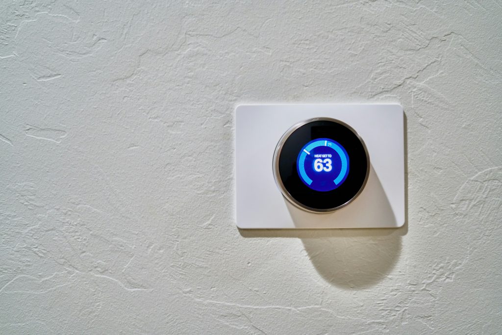Thermostat d’une maison connectee